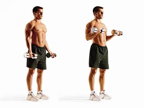 Biceps lift for weight loss