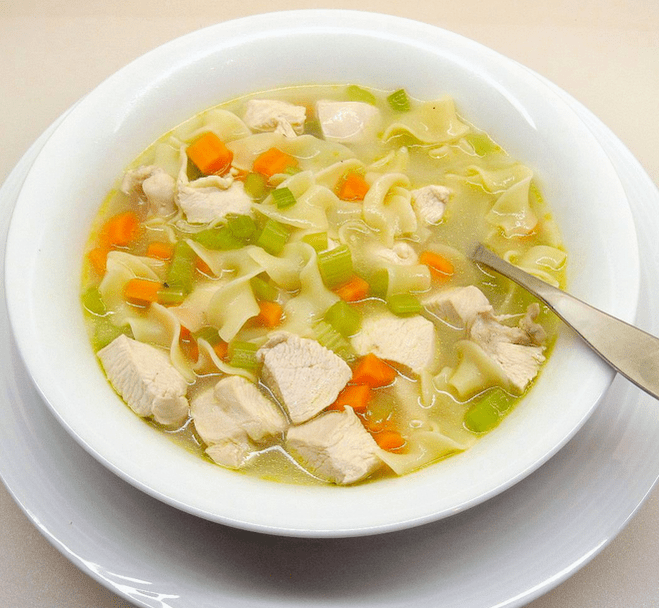 Chicken soup cure gastritis
