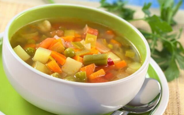 vegetable soup cure gastritis