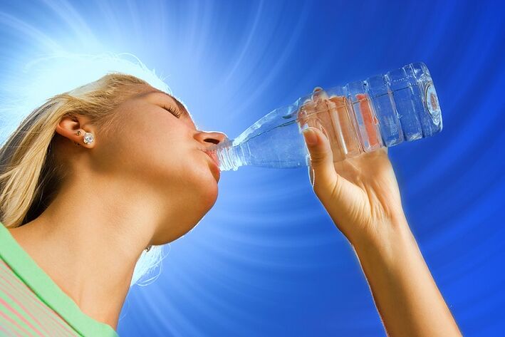 Drink water to lose weight